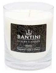 Santini Cosmetics Luxusní svíčka Santini - Denim, 200g