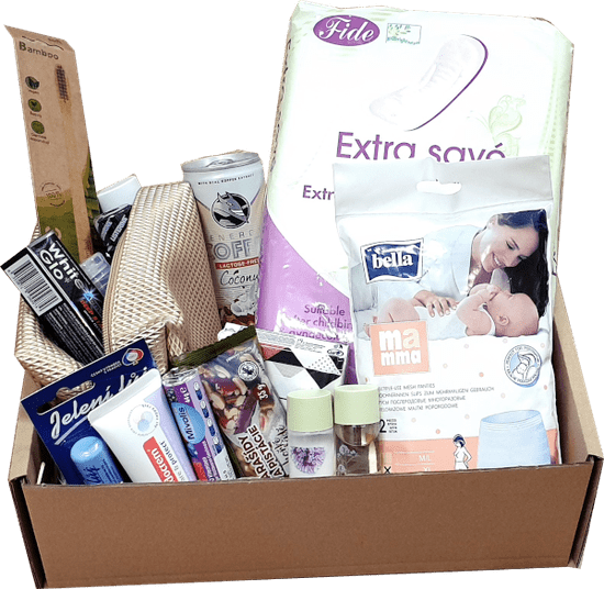 Box Plný Radosti Boxy pro maminky - Box do porodnice