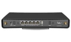 Mikrotik RouterBOARD RBD53iG-5HacD2HnD, hAP ac3, 5x GLAN, 2.4+5Ghz, 802.11b/g/n/ac, ROSL4, USB, PSU, indoor