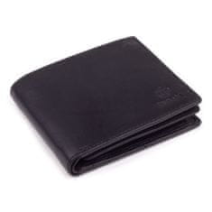 Segali Pánská peněženka kožená SEGALI 148 černá