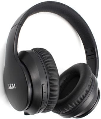 vezeték nélküli Bluetooth fejhallgató akai BTH-B6ANC kellemes hangzás fejhallgató aux in érintésvezérlő