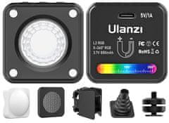 ULANZI L2 RGB LED světlo s příslušenstvím