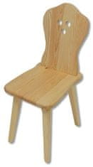 CASARREDO TK-110 židle z borovicového dřeva