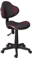 CASARREDO Kancelářská židle Q-G2 růžová
