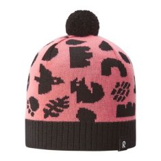 Reima dívčí zimní čepice Kuviot Pink coral - 48/50 cm
