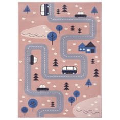 Hanse Home Dětský koberec Adventures 104538 Rose 80x150 cm