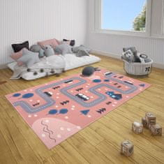 Hanse Home Dětský koberec Adventures 104538 Rose 80x150 cm