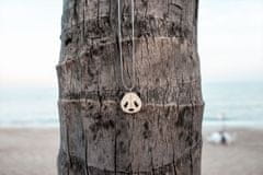 BeWooden Dámský dřevěný přívěsek na krk Panda Pendant