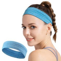 MG Running Headband sportovní čelenka, modrá