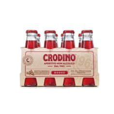 Crodino Rosso 0,10L - Nealkoholický prémiový aperitiv 0,0% alk.