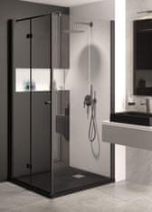 Deante Kerria plus černá - sprchové dveře bez stěnového profilu, systém kerria plus, 80 cm - skládací (KTSXN42P)