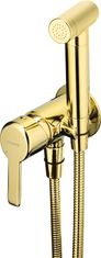 Deante Arnika zlato - bidetová baterie podomítková s bidetovou ruční sprchou (BQA_Z34M)