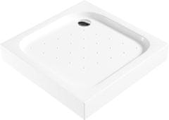 Deante Funkia bílá - akrylátová sprchová vanička, čtvercová, 80x80 cm (KTC_042B)