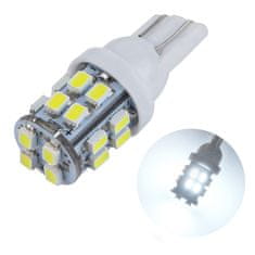 Rabel 24V LED autožárovka T10 W5W 20 smd bílá