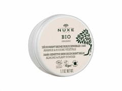 Nuxe 50g bio organic 24h sensitive deodorant balm almond &