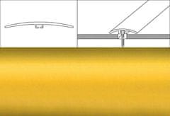 Effector Přechodové lišty A64 - NARÁŽECÍ šířka 4 x výška 0,5 x délka 93 cm - zlatá