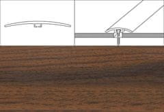 Effector Přechodové lišty A64 - NARÁŽECÍ šířka 4 x výška 0,5 x délka 93 cm - teak indický
