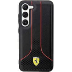 Ferrari FEHCS23MPCSK hard silikonové pouzdro Samsung Galaxy S23 PLUS 5G black Perforated 296 P