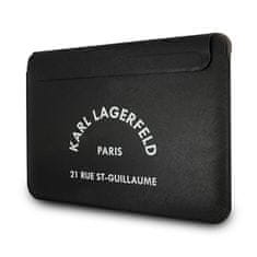 Karl Lagerfeld Karl Lagerfeld Saffiano Rsg Sleeve - Pouzdro Na Notebook 16" (Černé)