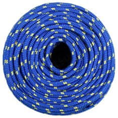 Vidaxl Lodní lano modré 10 mm 100 m polypropylen