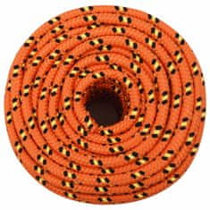 Greatstore Lodní lano oranžové 14 mm 250 m polypropylen