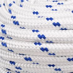 Greatstore Lodní lano bílé 20 mm 100 m polypropylen