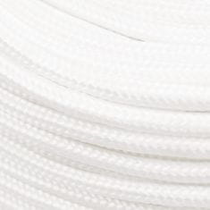 Vidaxl Lodní lano celobílé 10 mm 100 m polypropylen