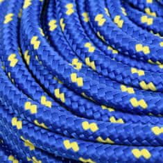 Greatstore Lodní lano modré 10 mm 100 m polypropylen