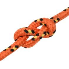Vidaxl Lodní lano oranžové 14 mm 250 m polypropylen