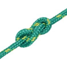 Vidaxl Lodní lano zelené 4 mm 500 m polypropylen