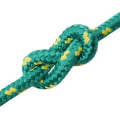Vidaxl Lodní lano zelené 14 mm 250 m polypropylen