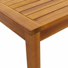 Greatstore Zahradní stůl 110 x 55 x 67 cm masivní akáciové dřevo