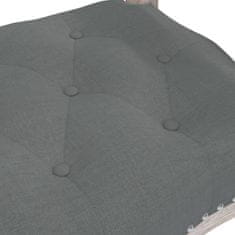 Greatstore Lavice tmavě šedá 110 x 45 x 60 cm textil