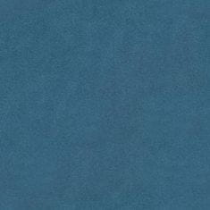 Greatstore Lavice modrá 110,5 x 45 x 49 cm samet
