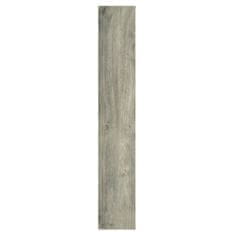 shumee Nástěnné panely vzhled dřeva šedé PVC 2,06 m²