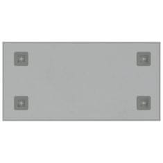 Greatstore Nástěnná magnetická tabule bílá 60 x 30 cm tvrzené sklo