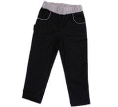 ROCKINO Dětské softshellové kalhoty vel. 128,134,140,146 vzor 8476 - černošedé, 140