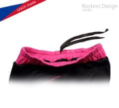 ROCKINO Dětské softshellové kalhoty vzor 8766 - černé, velikost 92