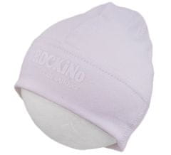 ROCKINO Dětská čepice vzor 5411 - bílá, velikost 46