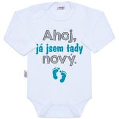 NEW BABY New Baby Printed Bodysuit Ahoj, jsem tu nová. 50