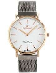 Gino Rossi Dámské hodinky Kator s krabičkou stříbrná univerzální