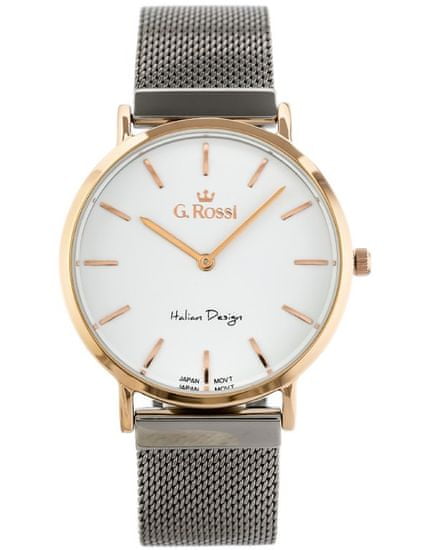 Gino Rossi Dámské hodinky Kator s krabičkou stříbrná univerzální
