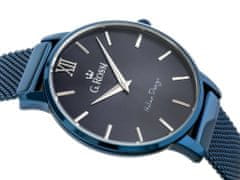 Gino Rossi Dámské hodinky Parak s krabičkou modrá tmavá univerzální