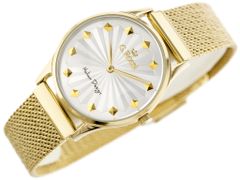 Gino Rossi Dámské hodinky Pinradiq s krabičkou zlatá univerzální