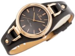 Gino Rossi Pánské hodinky Zavro s krabičkou hnědá univerzální