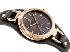 Gino Rossi Pánské hodinky Zavro s krabičkou hnědá univerzální