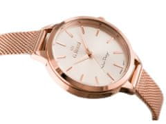 Gino Rossi Dámské hodinky Konruq s krabičkou růžová univerzální