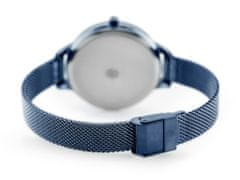Gino Rossi Pánské hodinky Voq s krabičkou modrá tmavá univerzální