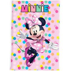 SETINO Dětská flísová deka Minnie Mouse - Disney