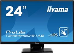 iiyama 24" T2454MSC-B1AG - IPS,FullHD,5ms,250cd/m2, 1000:1,16:9,VGA,HDMI,repro.
